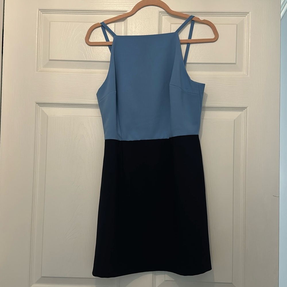 French Connection Whisper Colorblock Dress - size 8